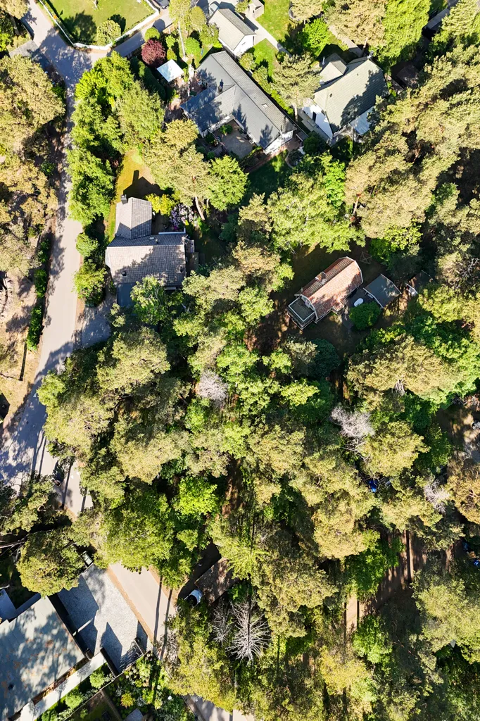 Vista aerea - Plot with Old Cottage in Höllviken
