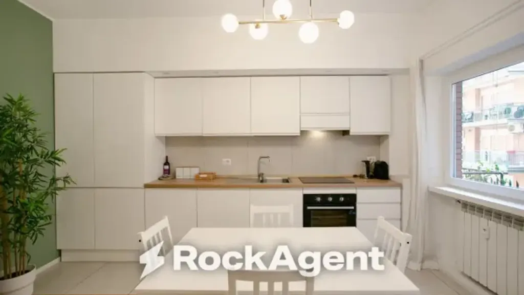 Köök - Ristruttured Apartment with Balcony in Rome