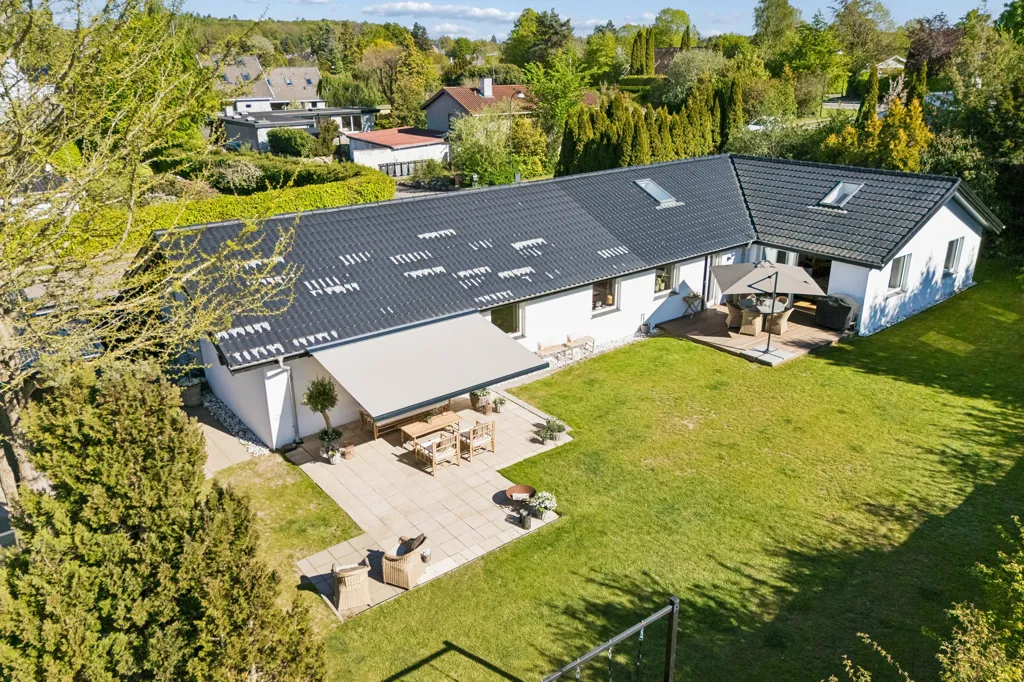 Vue aérienne - Renovated Villa with Carport in Vedbæk