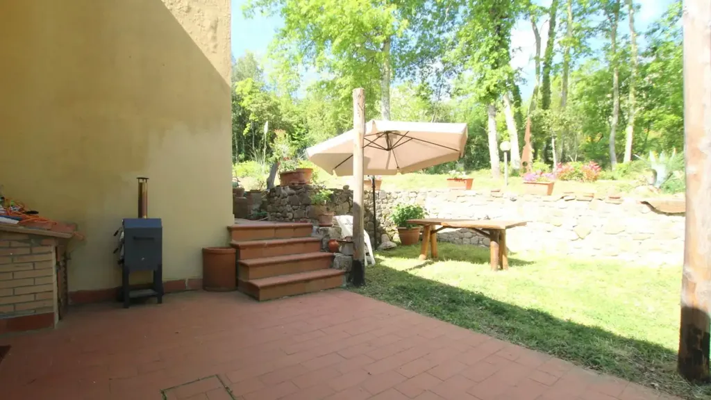 Terrasse - Bifamiliar Villa with Garden near Siena