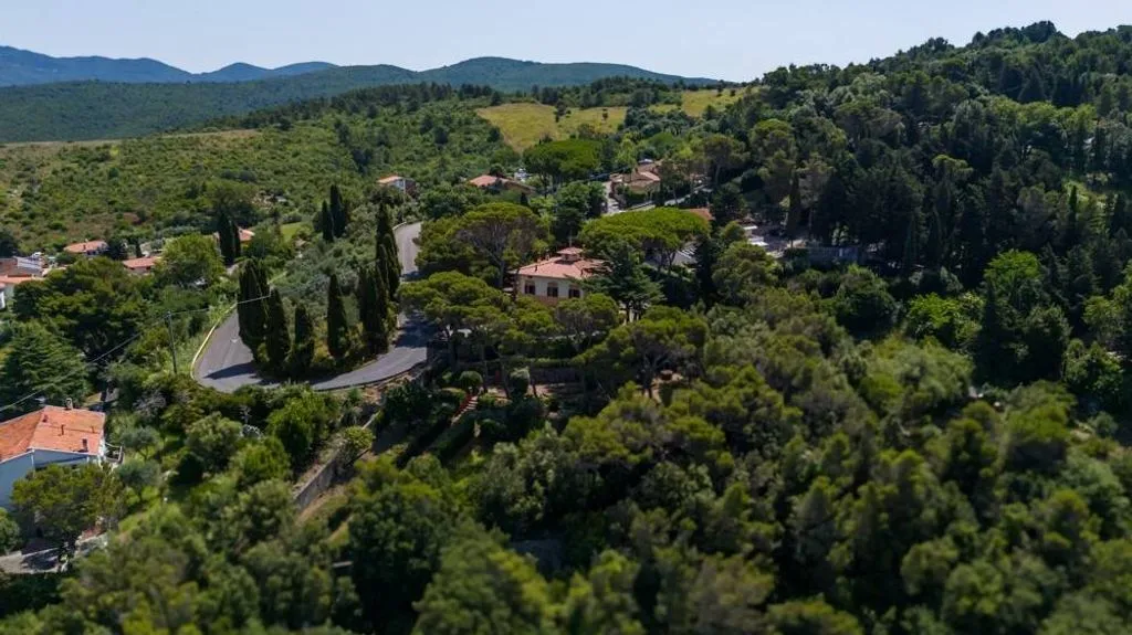 Vue aérienne - Luxury Villa with Sea View in Leghorn
