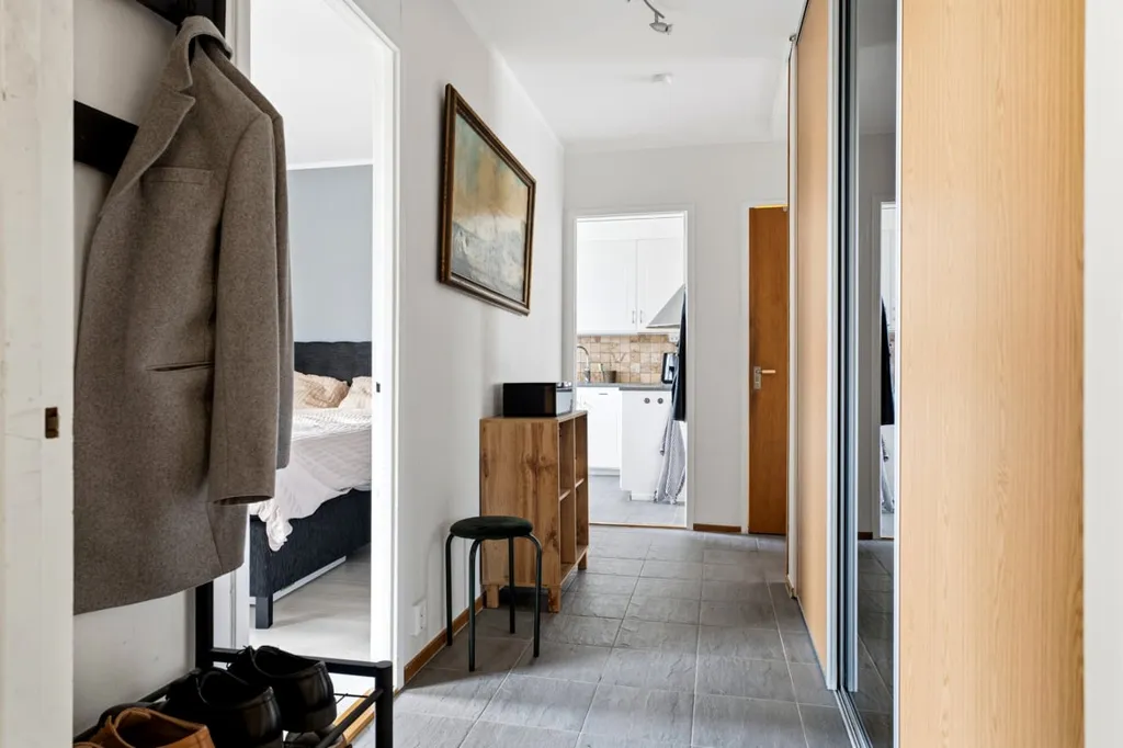 Entrée - Spacious Two-Bedroom with Balcony in Göteborg