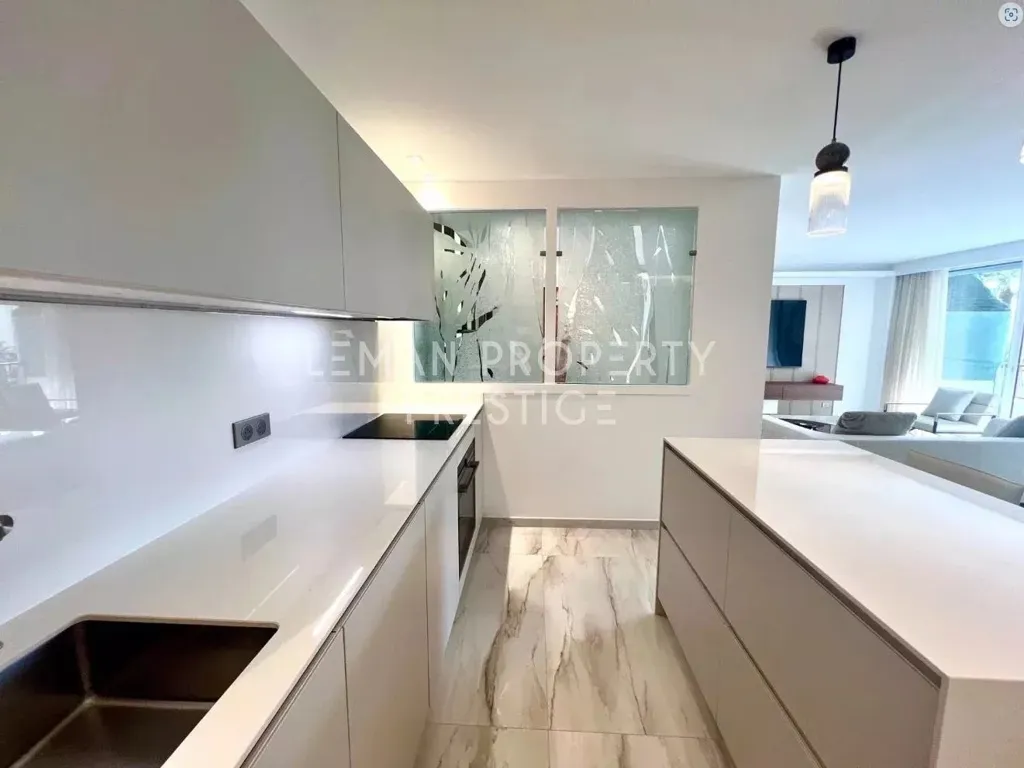 Köök - 2-Bedroom Apartment with Sea View in Cannes Croisette