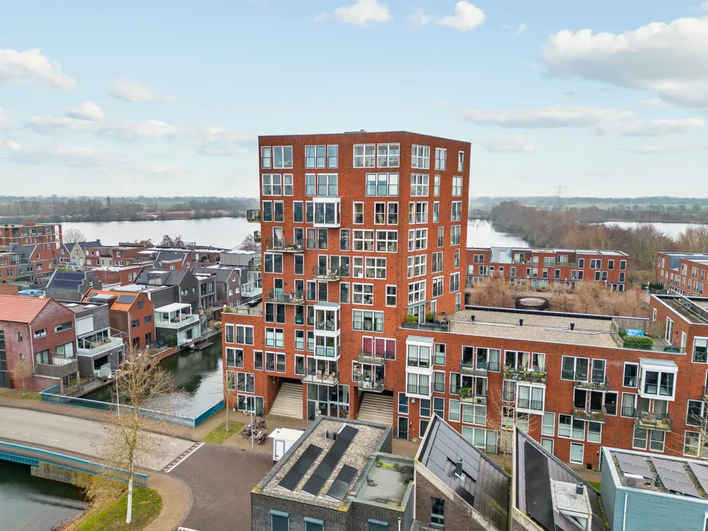 Vue aérienne - Apartment with Panoramic View in Woerden