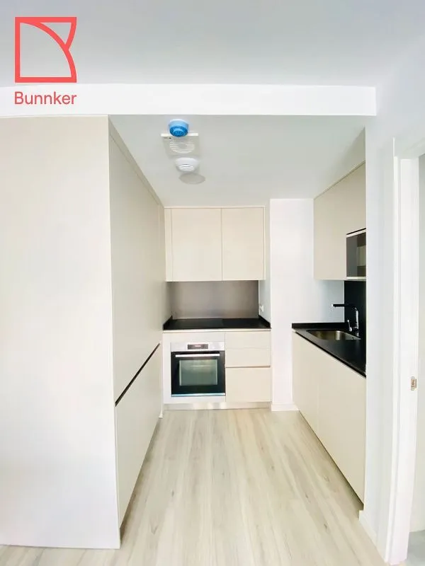 Cuisine - Studio with Balcony in Zizur Mayor