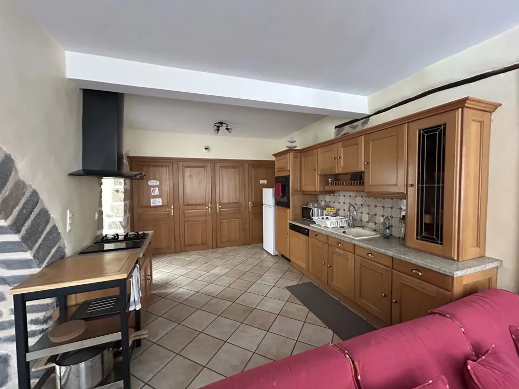 Kitchen - Character House with Courtyard in Brioude