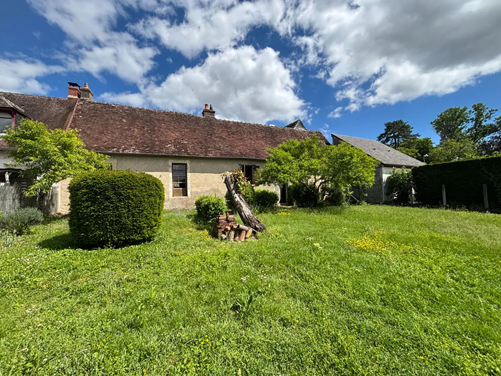 Jardin - Maison Longère avec Grenier Aménageable à Fussy