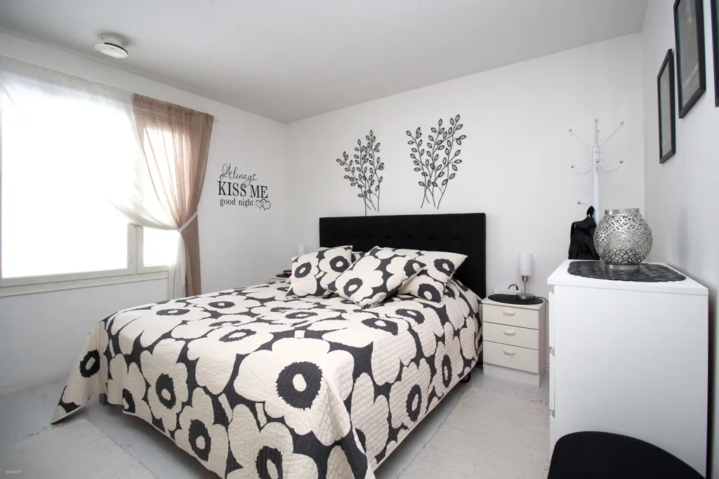 Bedrooms - Spacious Detached House with Garden in Heinola