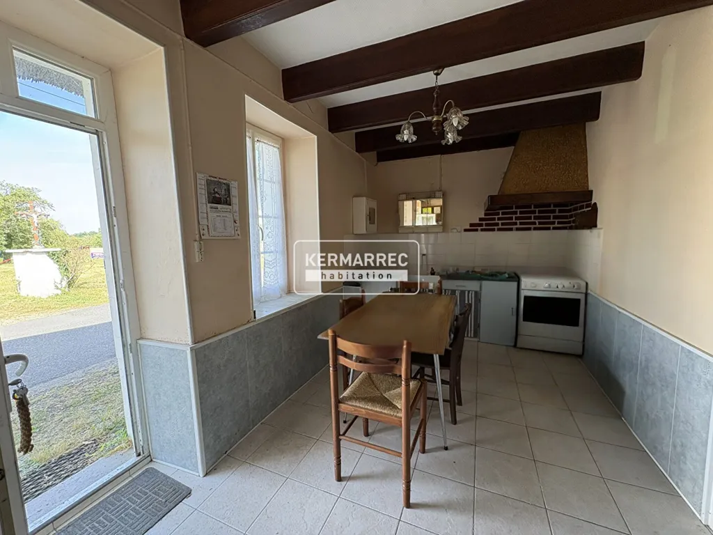 Dining Room - Chaumière with Garden in St Joachim
