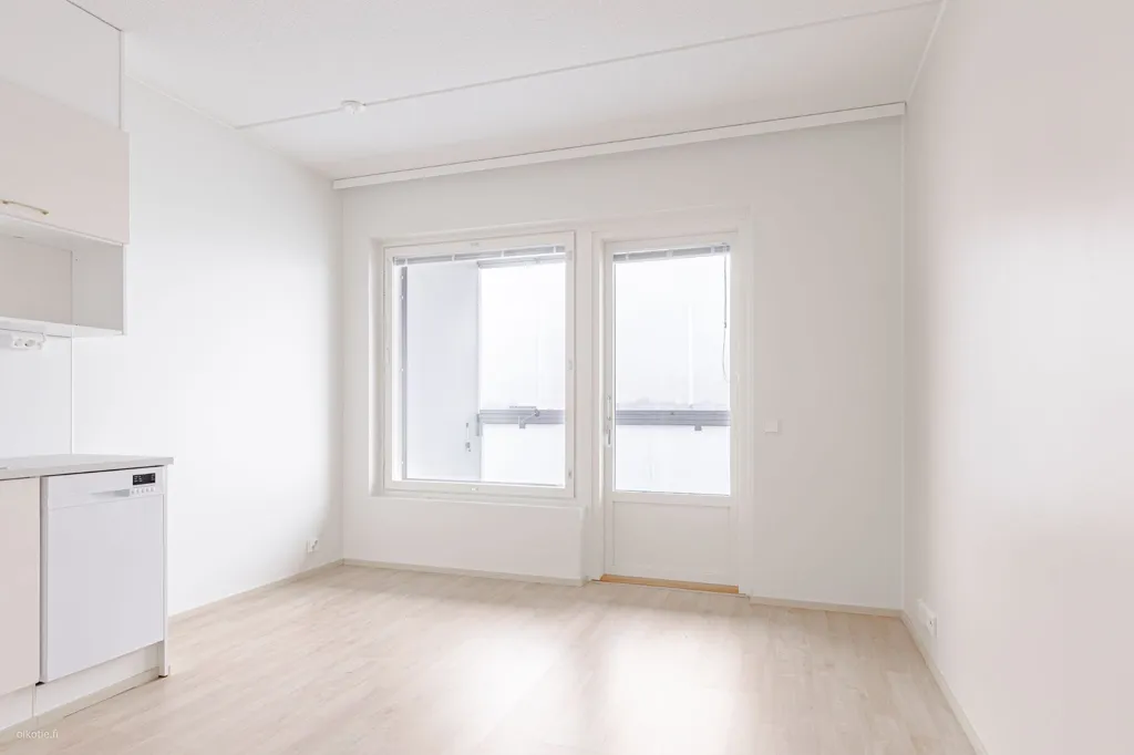 Kitchen - Bright Penthouse with Balcony in Hämeenlinna