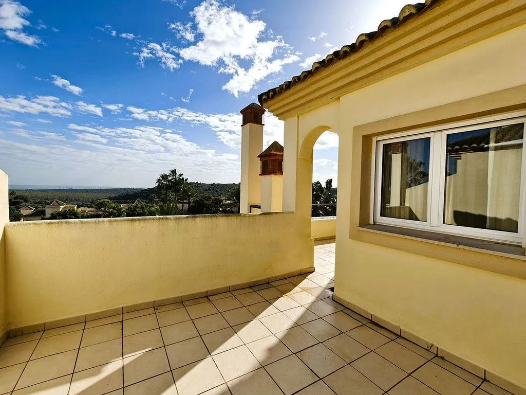 Terrasse - Duplex with Sea View and Pool in Sotogrande