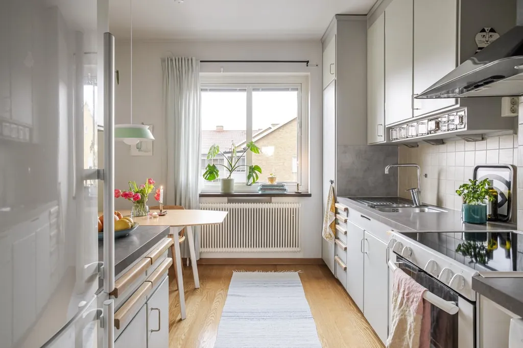 Köök - Terraced House with Balcony in Kalmar