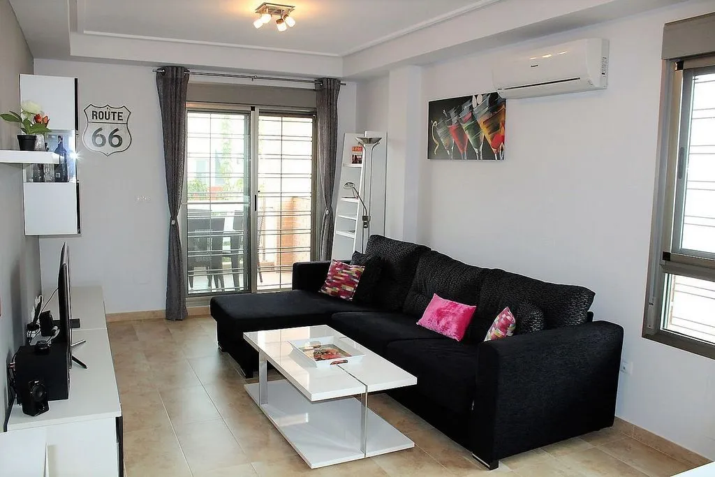 Séjour - Penthouse with Pool in Torre de la Horadada