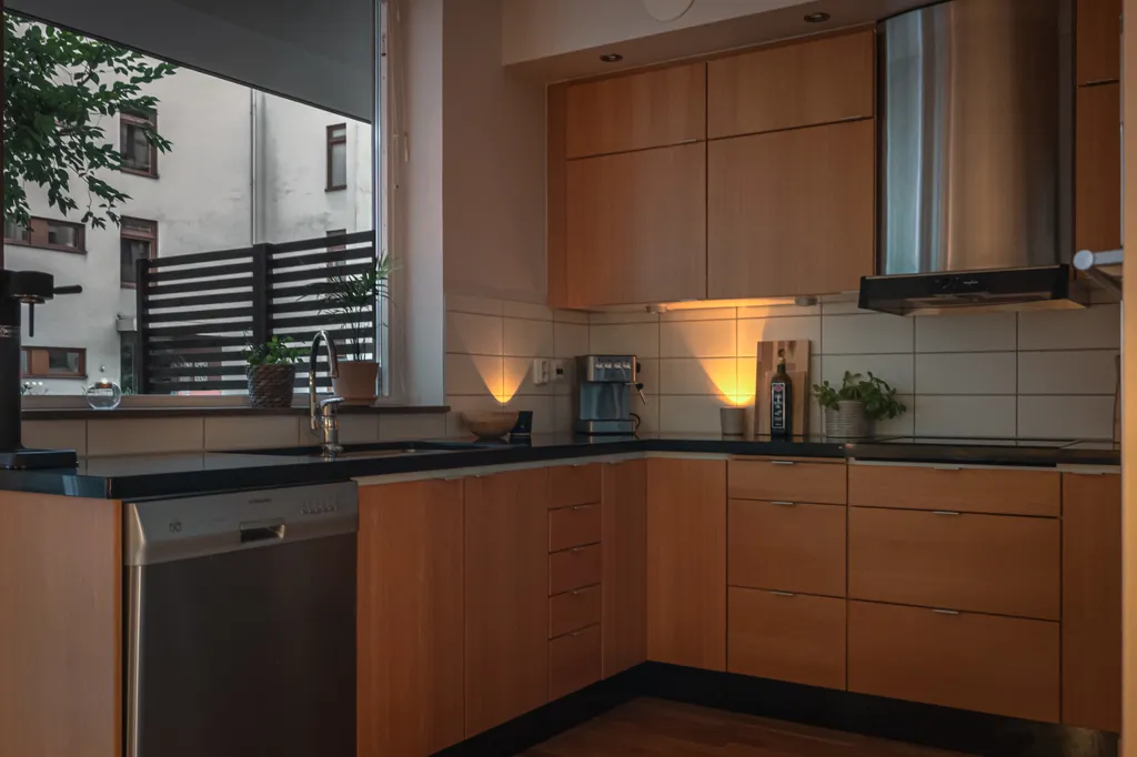 Cuisine - Seafront Apartment with Garden in Söder