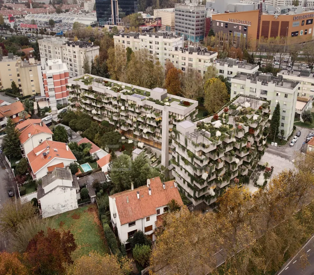 Vue aérienne - Shop with Serviced Apartments in Porto