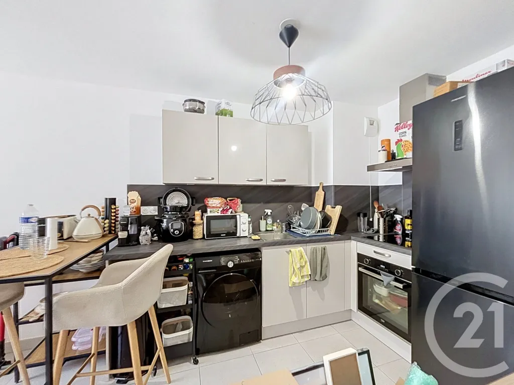 Köök - 2-Bedroom Flat with Balcony in Dammarie-les-Lys