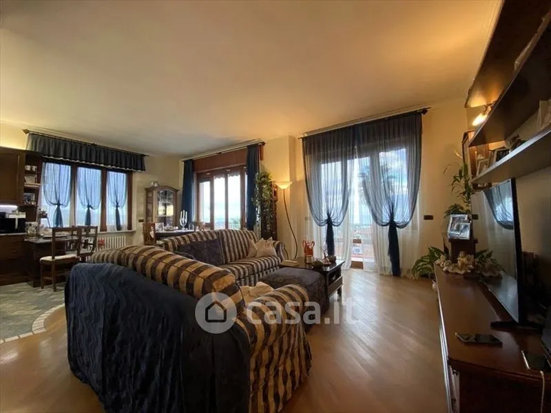 Séjour - Attico with Sea View in Chiavari