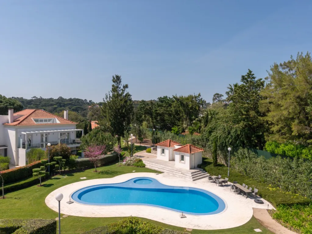Vue aérienne - Luxury Duplex with Pool in Bicesse, Cascais