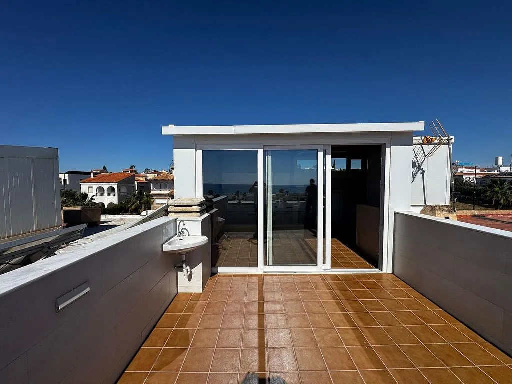 Terrasse - Semi-Detached House with Terrace in Las Marinas