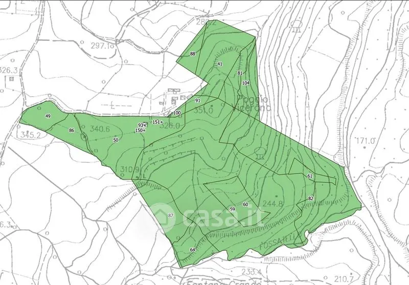 Rural Podere with 24 Hectares in Scansano