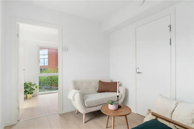 Séjour - 3-Room Apartment with Balcony in Aarhus
