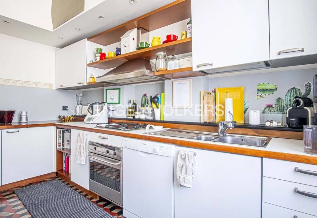 Köök - Luxury Apartment with Frescoed Ceilings in Chiavari