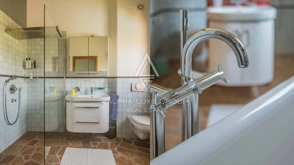 Salles de bain - Modern Villa with Expansive Garden in Rovinj