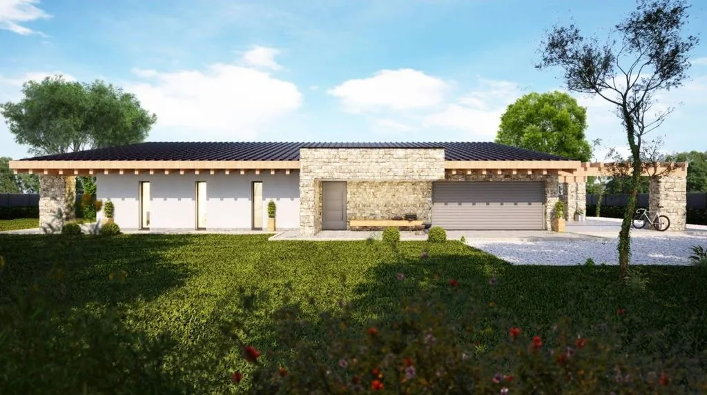 New Villa with Private Garden in Bottanuco