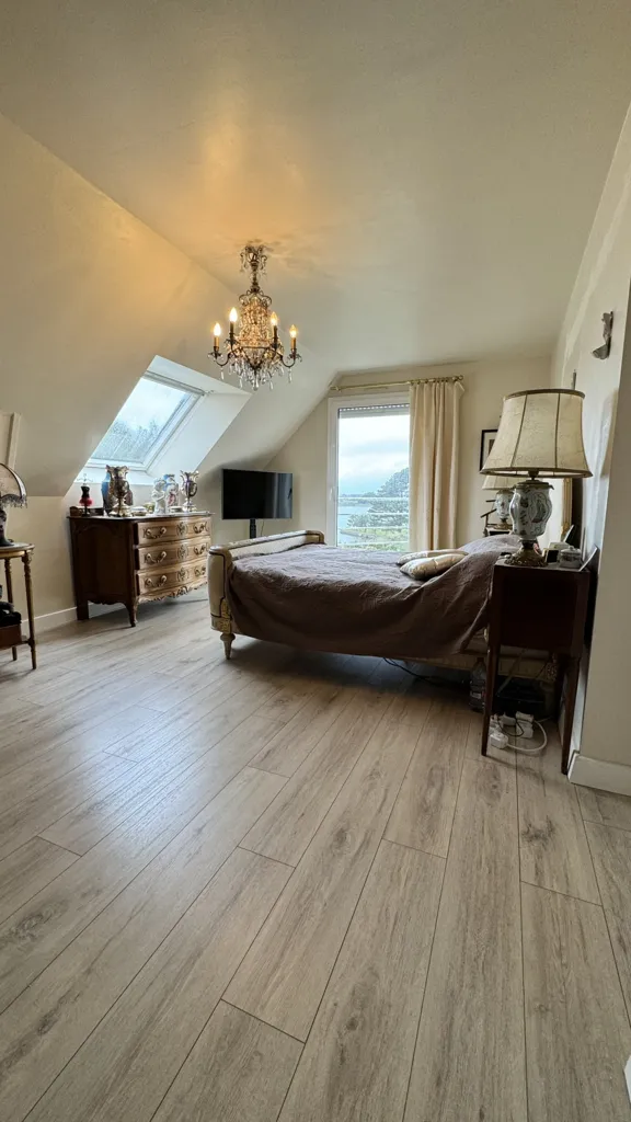 Camere da letto - House with Sea View and Private Beach Access in Belz