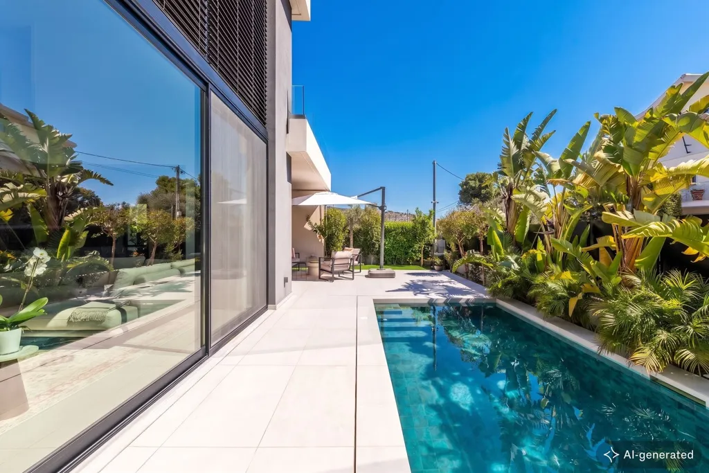 Piscine - Luxury Villa with Pool in Varkiza