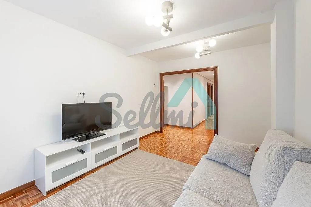 Soggiorno - Furnished Flat with Sea View in La Arena, Gijón