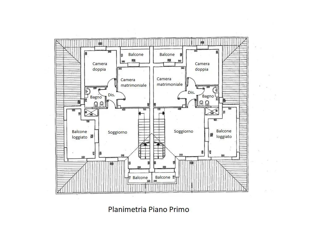Plaan - Bifamiliar House with Garden in Cesena