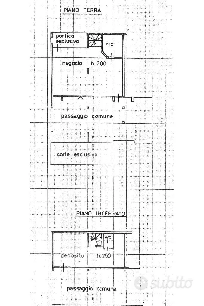 Planimetria - Shop with Basement in Roncadelle