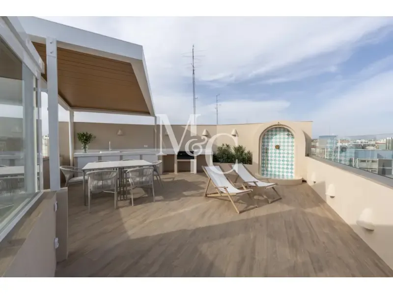Terrass - Penthouse with 360° Views in Goya, Madrid