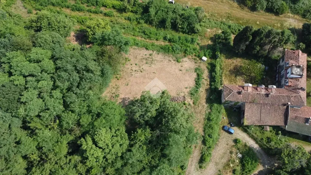 Vue aérienne - Historic Farmhouse with Tower in Villarbasse