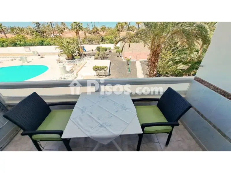 Terrass - Apartment with Balcony in Playa del Inglés