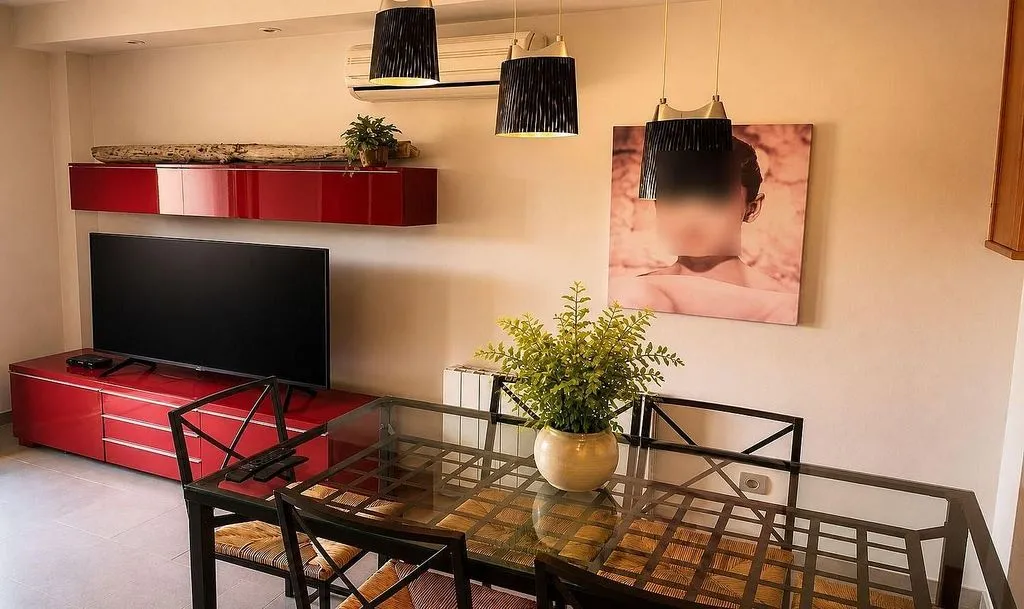 Salle à manger - Apartment with Terrace in Centre - Roses