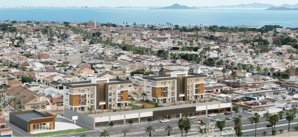 Penthouse with Rooftop Pool in Los Narejos