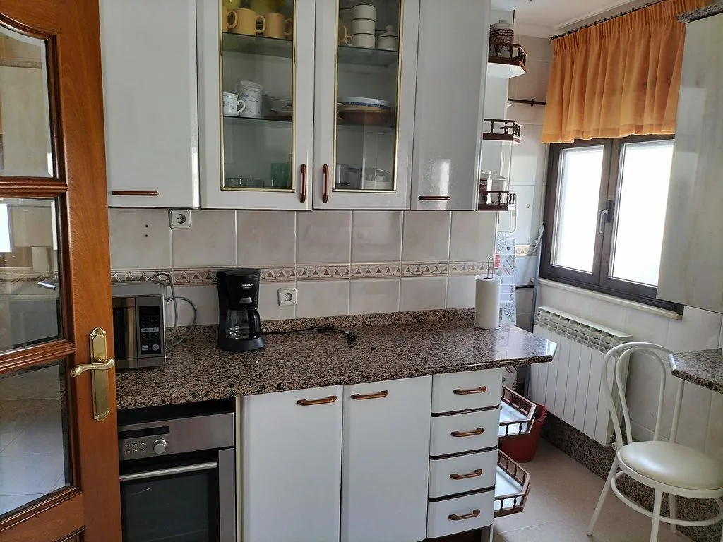Köök - Furnished Flat with Balcony in Vidal, Salamanca
