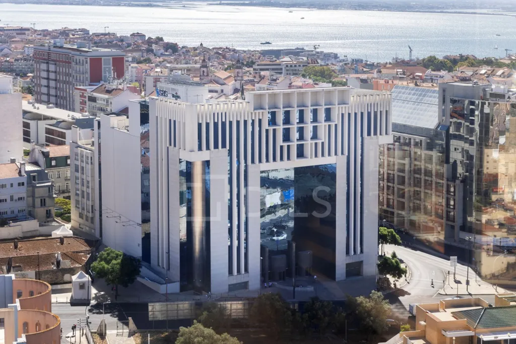 Vue aérienne - Office with Air Conditioning in Amoreiras Square, Lisbon