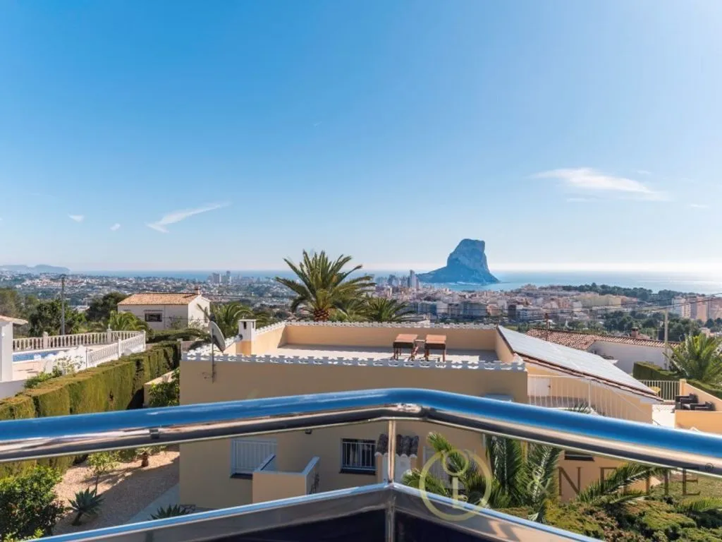 Balcony - Luxury Villa with Sea Views in Calpe