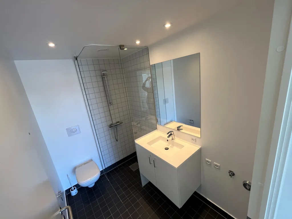 Salles de bain - Modern Apartment with Balcony in Skalborg, Aalborg