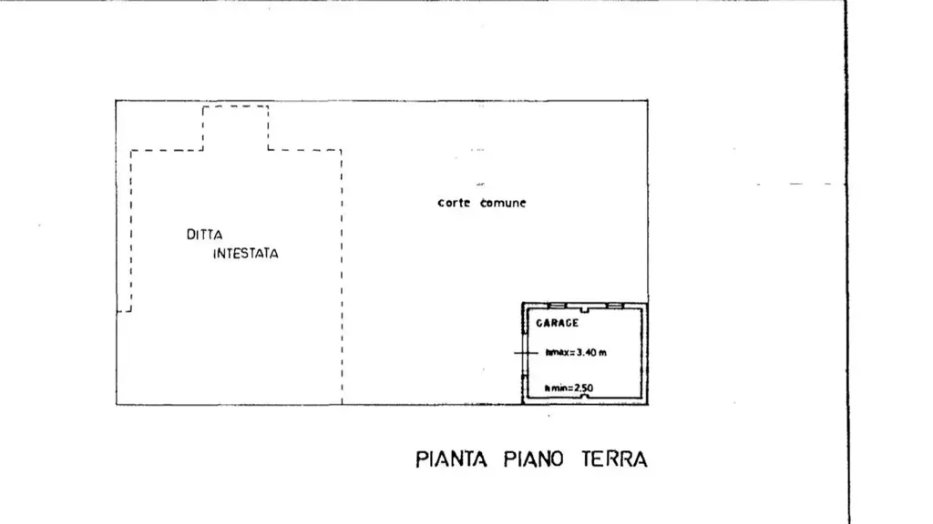 Plan - Historic Villa with Garden in Ostra