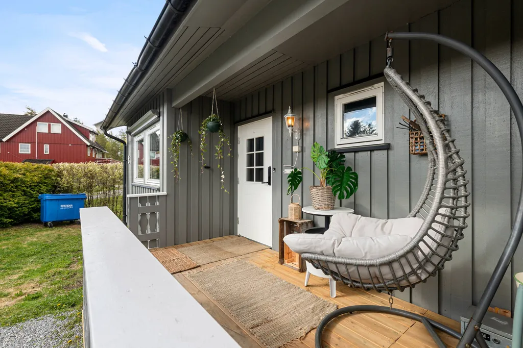 Terrazza - Casa di 3 locali a Nannestad