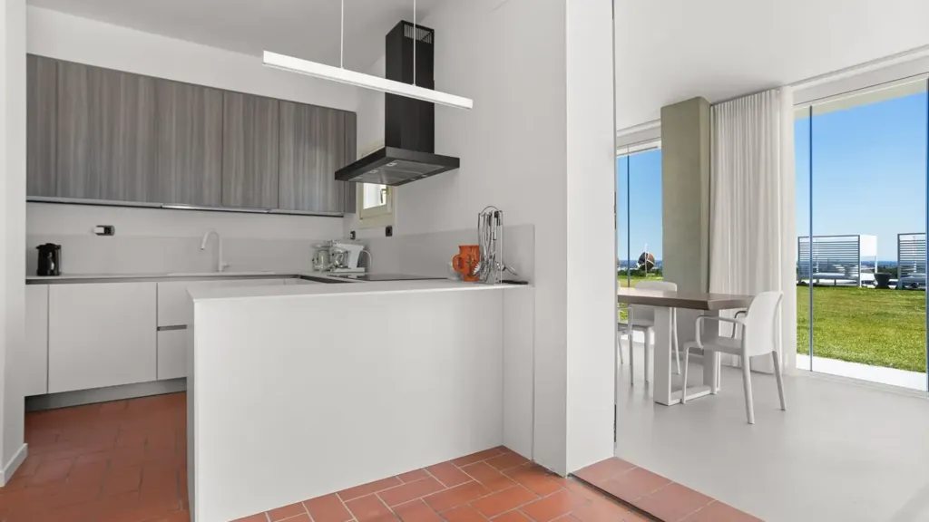 Cuisine - Contemporary Villa with Pool in Imola