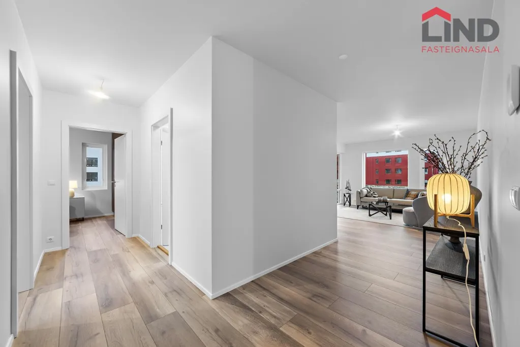 Esik - New Apartment with Elevator in Skarðshlíðarhverfi