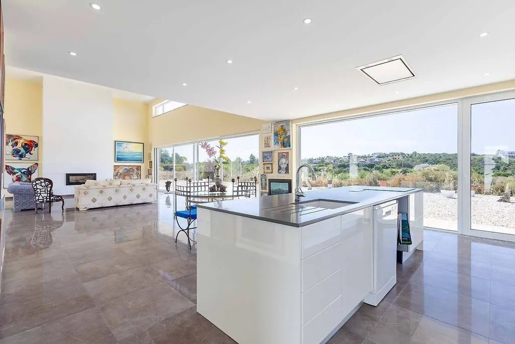 Köök - Luxury House with Sea View in Ferragudo