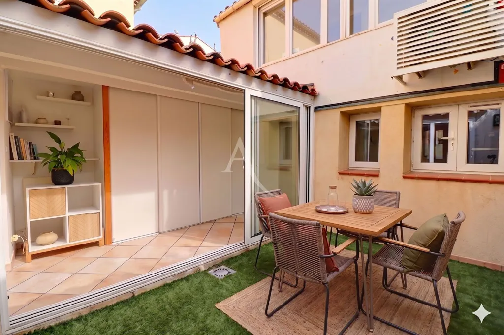 Terrass - Characterful Apartment with Terrace in Saint Barnabé