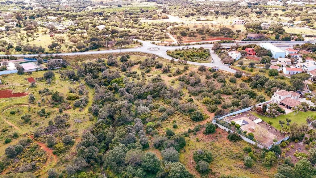 Vue aérienne - Development Plot in Loulé, Algarve