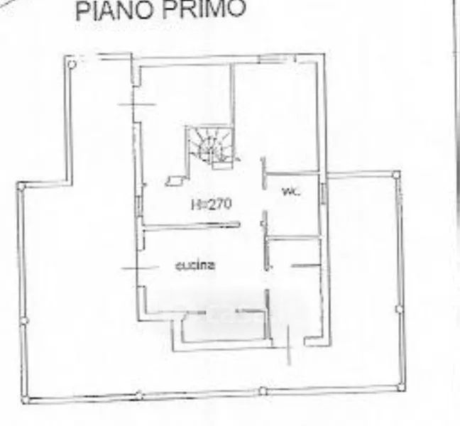 Plan - Villa with Sea View and Pool in Diamante